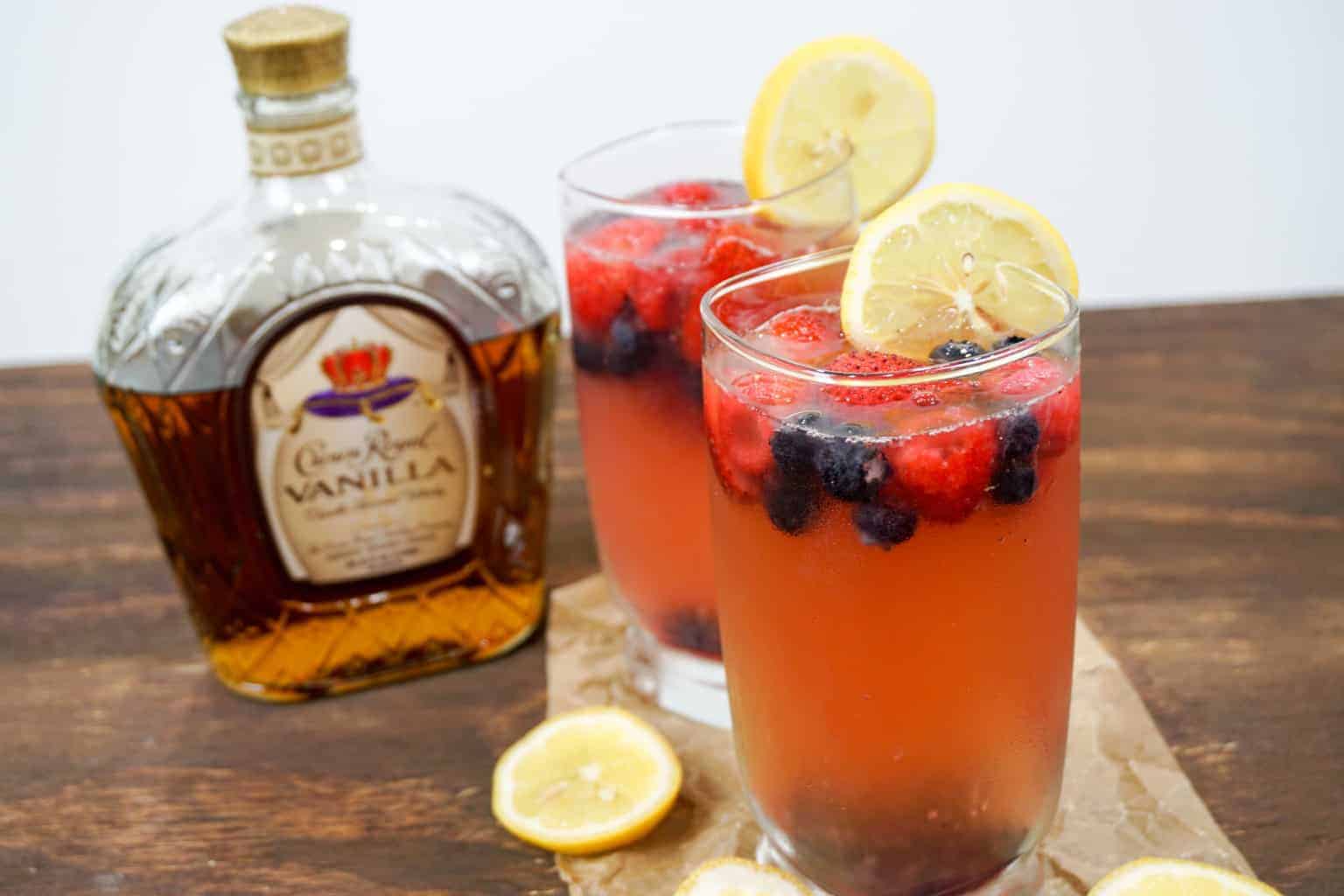 Crown Royal Vanilla Mixed Berry Lemonade A Lil' Sweet, Spice, & Advice