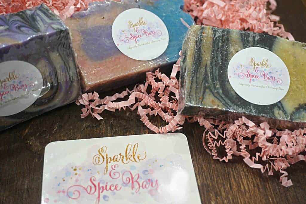 Sparkle and Spice Bars Soap Review -- I'm all for using natural products so I had to share this NEW natural soaps brand with you guys! -- lilsweetspiceadvice.com