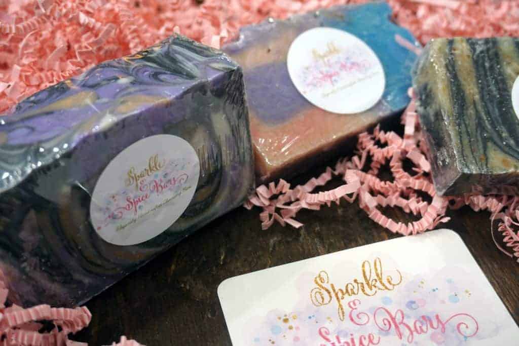 Sparkle and Spice Bars Soap Review -- I'm all for using natural products so I had to share this NEW natural soaps brand with you guys! -- lilsweetspiceadvice.com