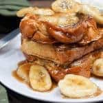 Crown Royal Vanilla Bananas Foster French Toast -- Extremely indulgent French toast like you've never seen before! Bananas Foster and French toast were meant to be. -- lilsweetspiceadvice.com