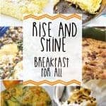 Breakfast for All: Recipe Roundup -- Five blogger friends and I have gathered together to share our favorite breakfast recipes from frittatas, smores pancakes, hashes, and egg muffins. -- lilsweetspiceadvice.com