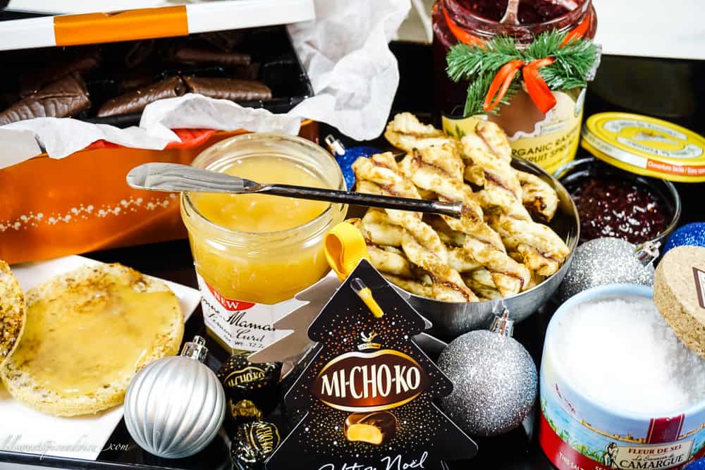 Holiday Season Goodies: French Food and Drink Federation -- If you could getaway to France right now these would be the goodies you would consume. I'll tell you more about each French Holiday season goody in this post! -- lilsweetspiceadvice.com #FrenchFoodDrinkFederation #FrenchHolidayGoodies #Frenchsnacks #crispycrepes